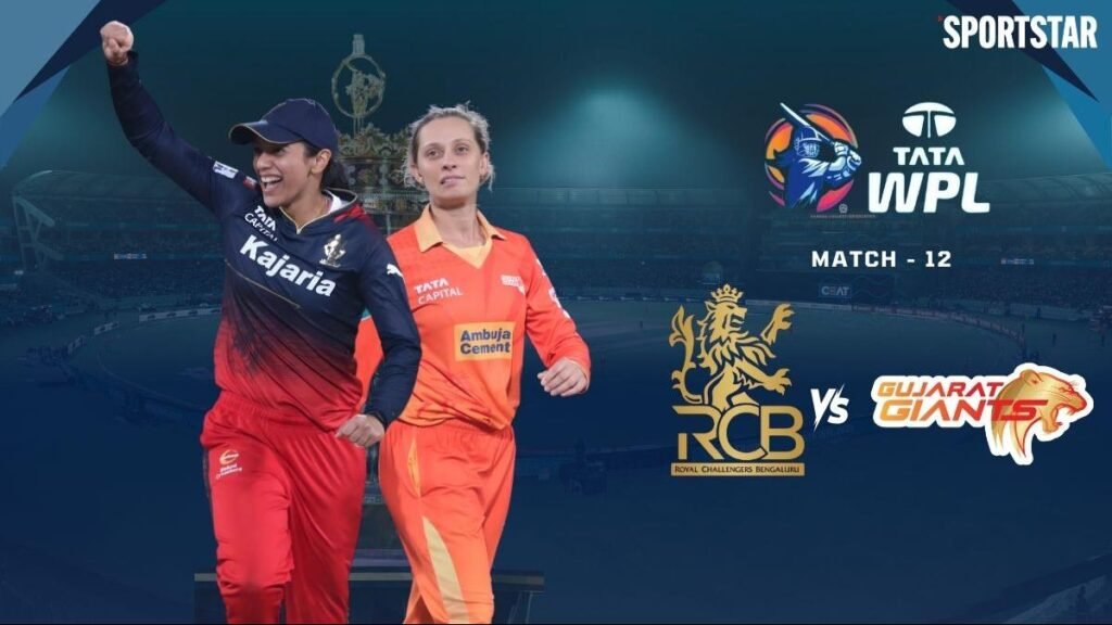 # RCB VS GG